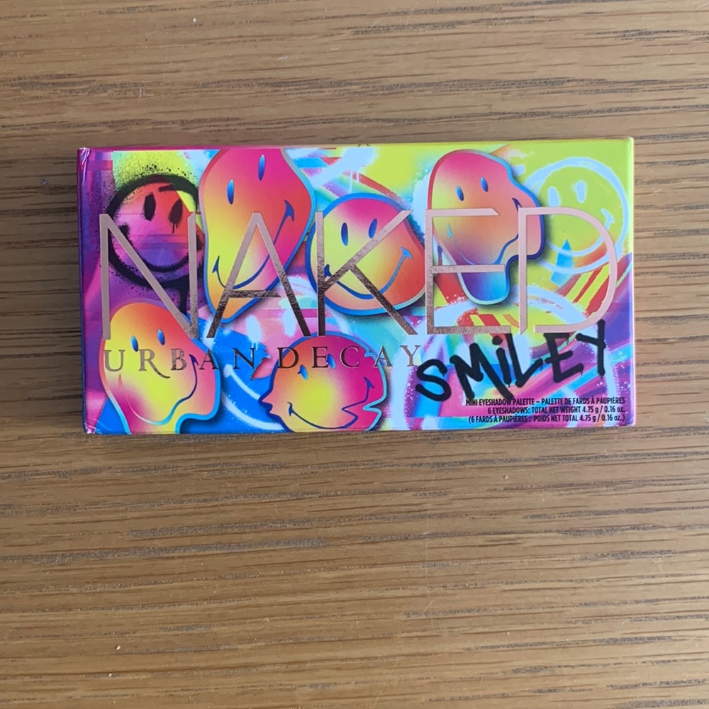 Urban Decay Naked Happy Mini Eyeshadow Palette - 0.21oz Chill